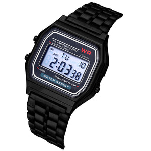 F91W Steel Electronic Watch