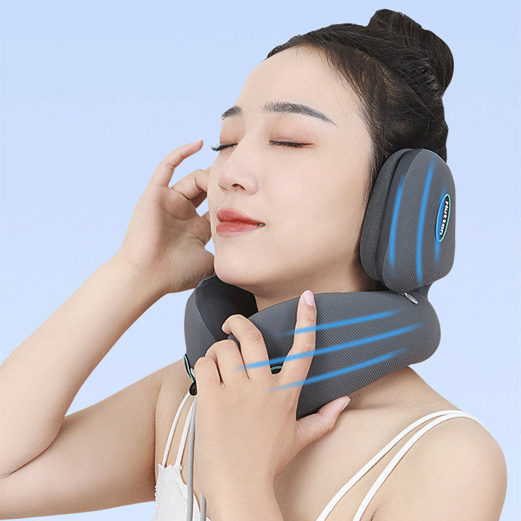 Noise Reduction U-shaped Pillow Massage