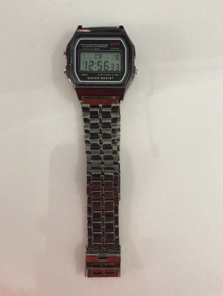 F91W Steel Electronic Watch