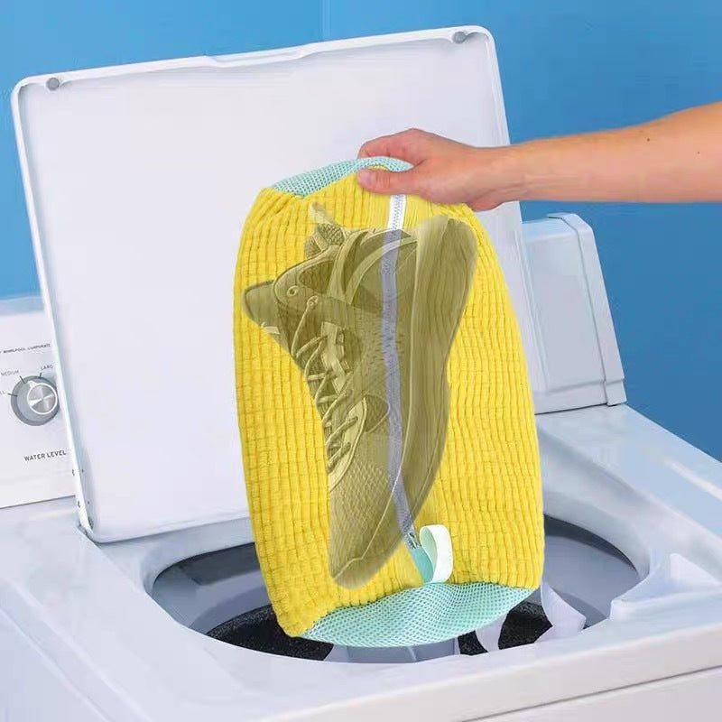 Zippered Shoe Laundry Bag for Travel & Storage| velvetlanes.com